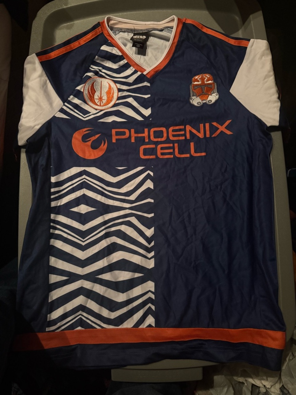 Star Wars Clone Wars Ahsoka Tano 332nd Company Athletic Sports Jersey Shirt